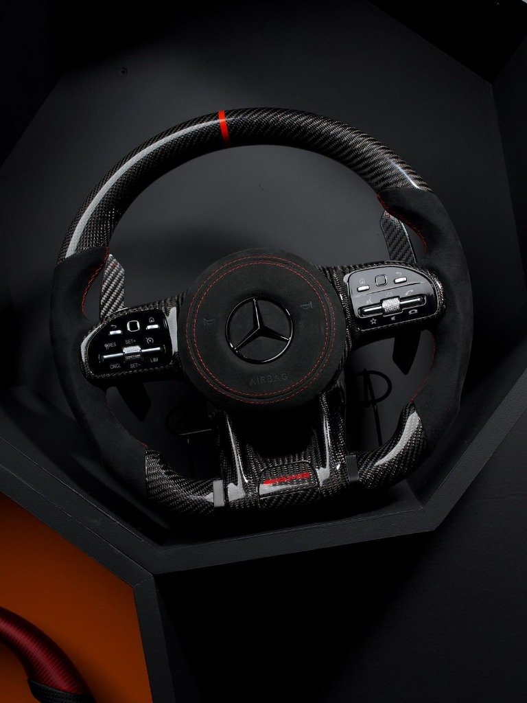 Mercedes AMG Carbon Steering Wheel